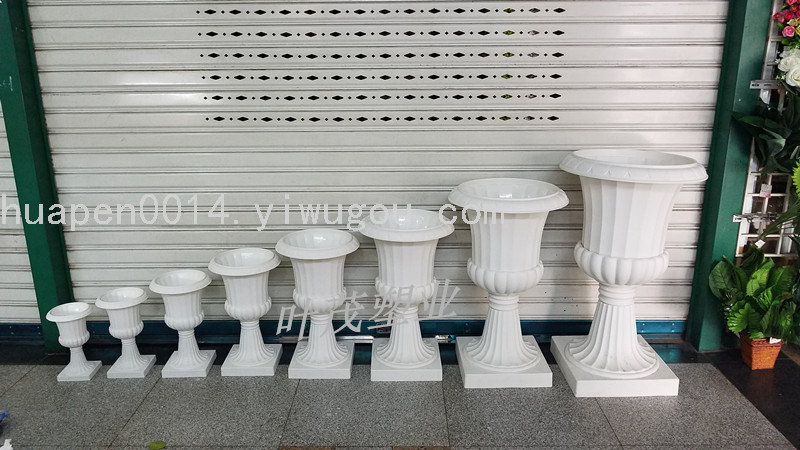 2983组合路引花盆 塑料路引 婚庆罗马盆 塑料欧式罗马盆