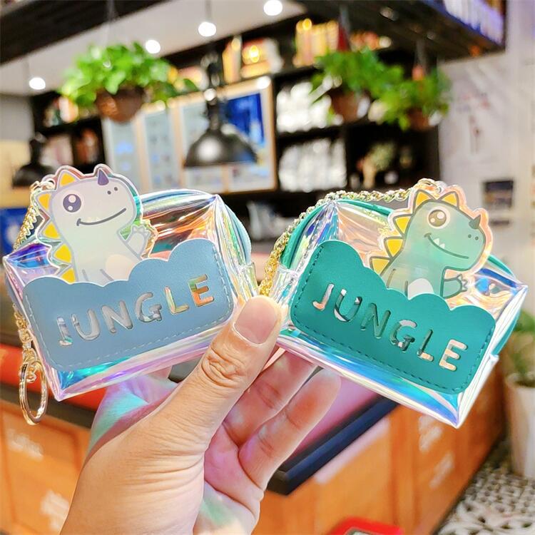 正版炫彩恐龙卡通钥匙包情侣包包挂件创意礼品赠品娃娃机商品