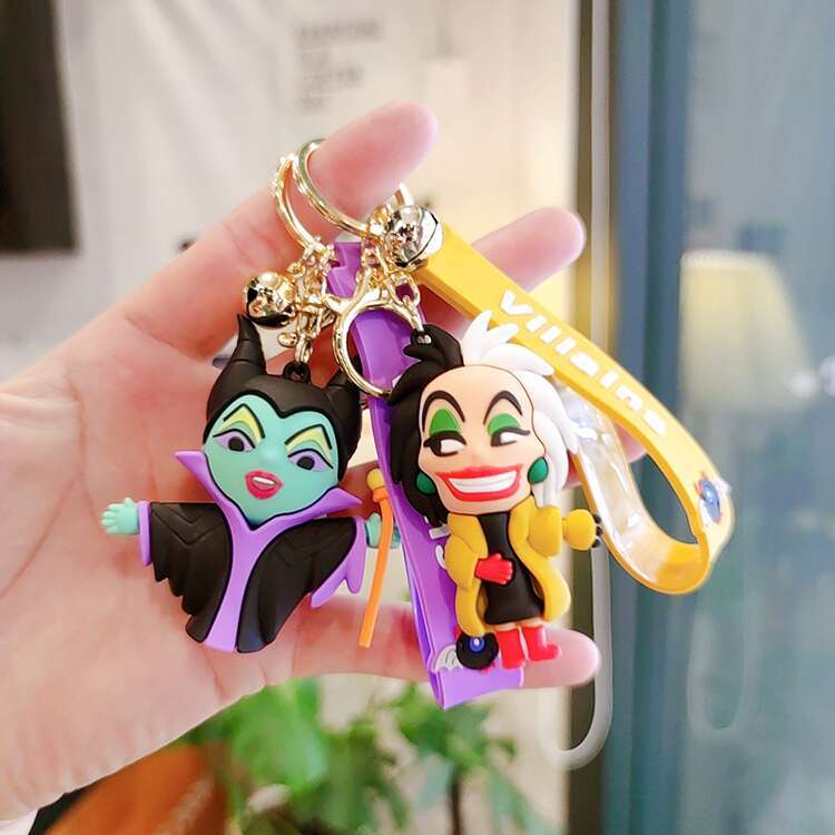 光棍女巫卡通公仔钥匙扣情侣包包挂件创意礼品赠品娃娃机商品批发