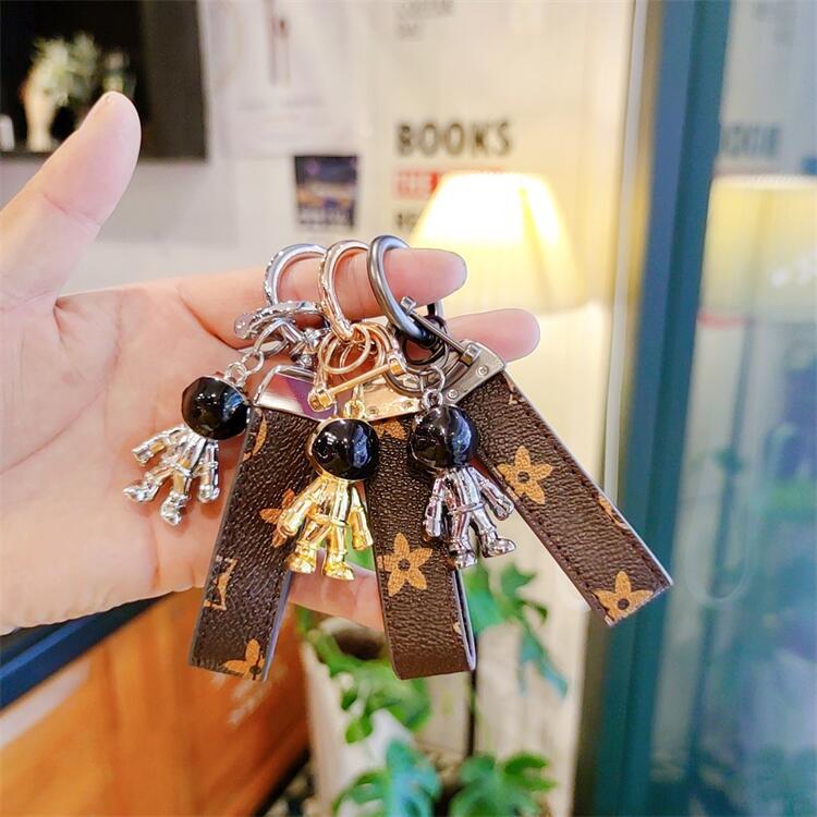 金属太空人汽车钥匙扣情侣包包挂件创意礼品赠品娃娃机商品批发