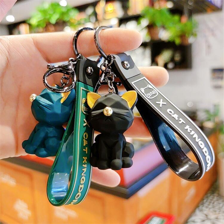 正版机械猫卡通钥匙扣情侣包包挂件创意礼品赠品娃娃机商品批发