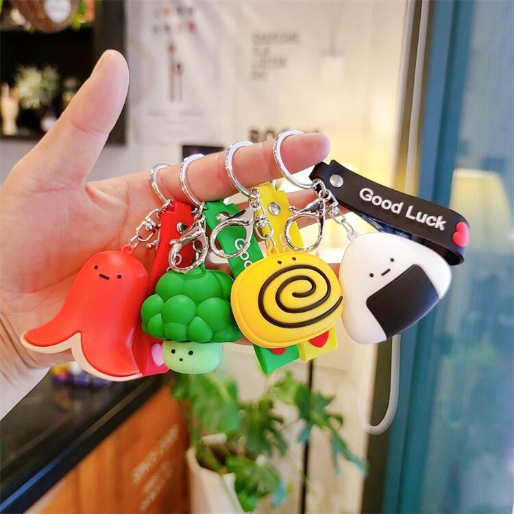 蔬菜季卡通公仔钥匙扣情侣包包挂件创意礼品赠品娃娃机商品批发