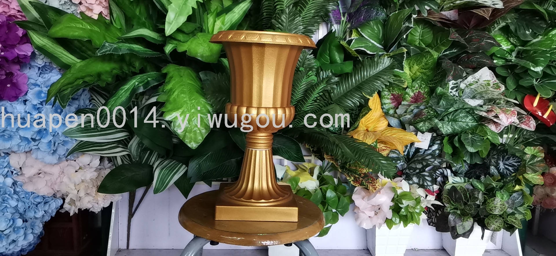 2984组合路引花盆 塑料路引 婚庆罗马盆 塑料欧式罗马盆