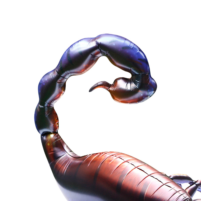 仿真3D立体蝎子饰景气球儿童节日生日派对装饰布置铝膜大号气球