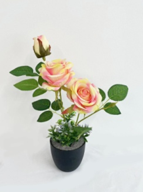 新款仿真花 假花 塑料盆景摆件 室内客厅茶几装饰摆件