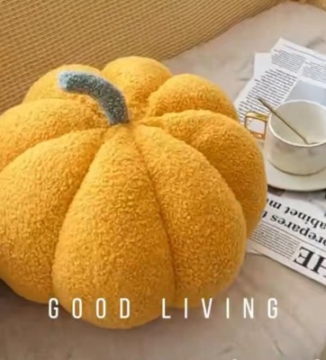 INS Style Fun Pumpkin Pillow Creative Strange Shape Sofa Cushion Halloween Decoration Cute Children's Plush Toys