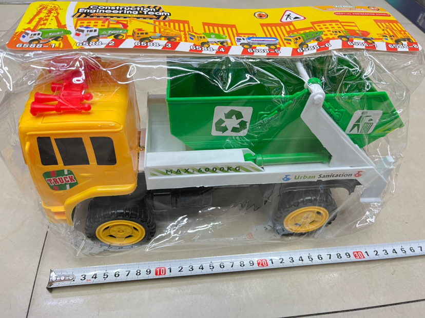 新款滑行工程车环卫车PVC卡头袋包装