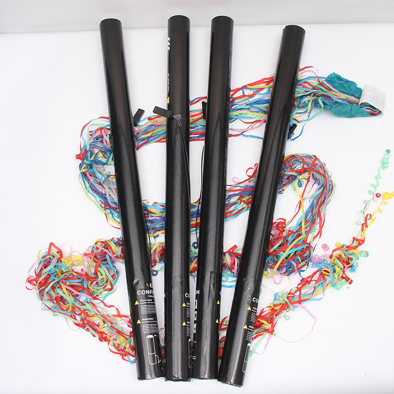 电子礼花发射枪白色彩色阻燃纸机器礼花发射酒吧婚庆夜店气氛道具