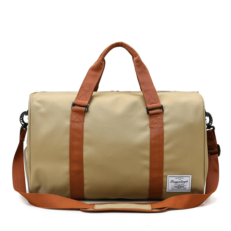 健身包定制批发新款时尚行李包男士休闲运动手提包可印LOGO旅行包