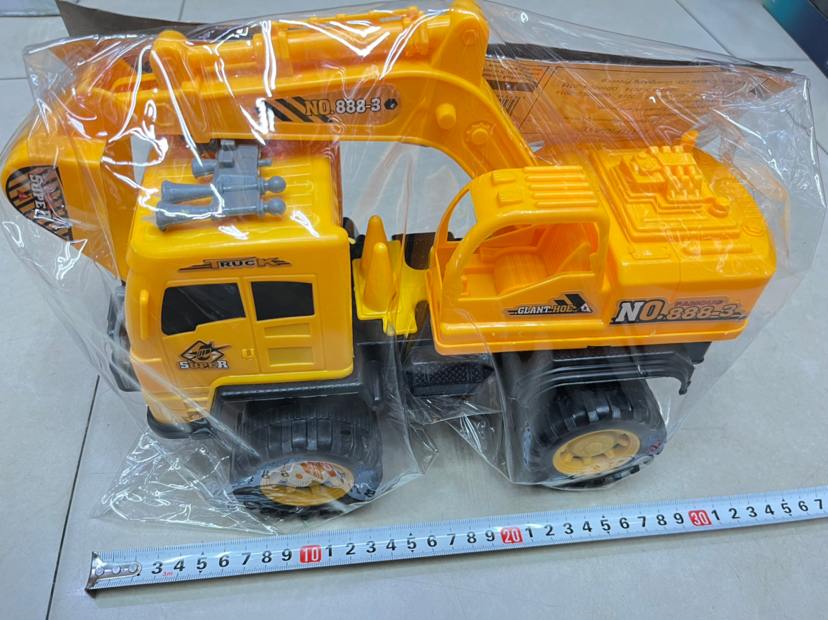 新款滑行工程车挖掘机PVC卡头袋包装