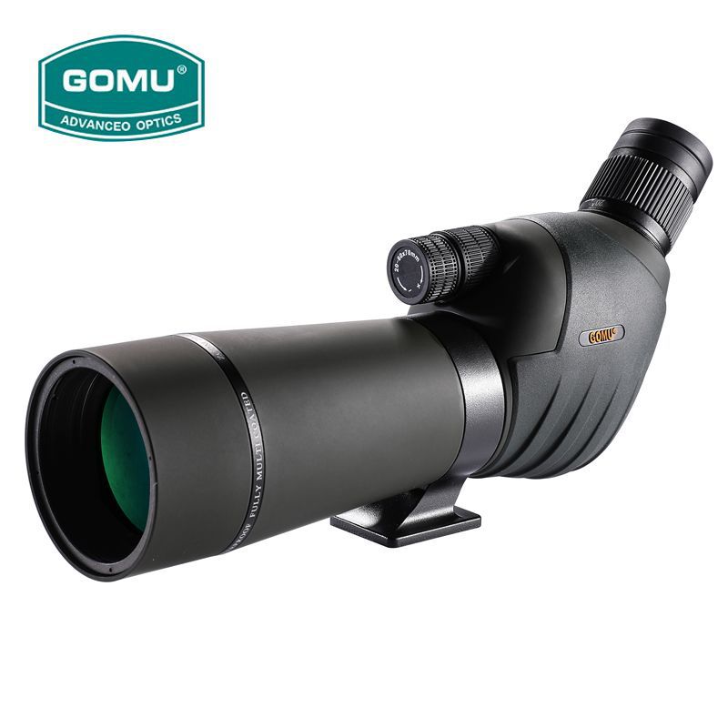 高牧观鸟镜单筒望远镜连续变倍20-60x60高倍高清夜视观靶镜看月亮