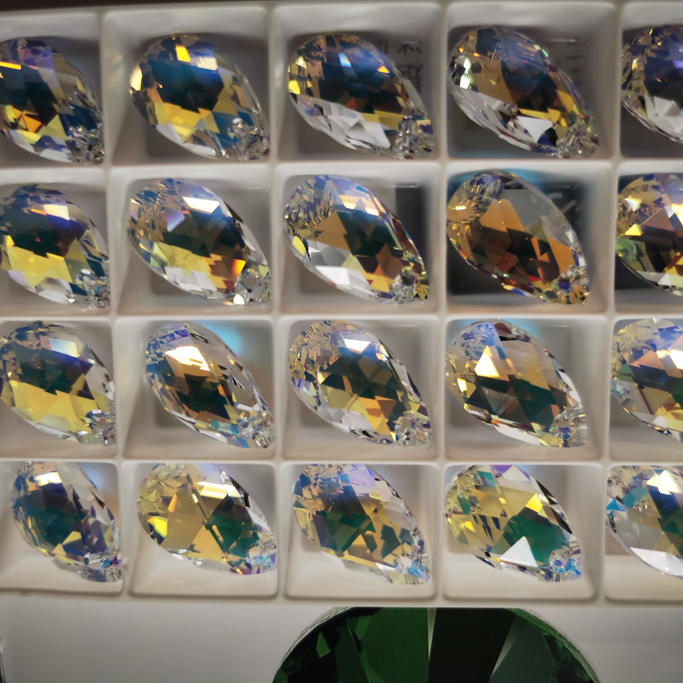 多彩纯色奥地利水晶饰品配件吊坠diY饰品配件水晶配件