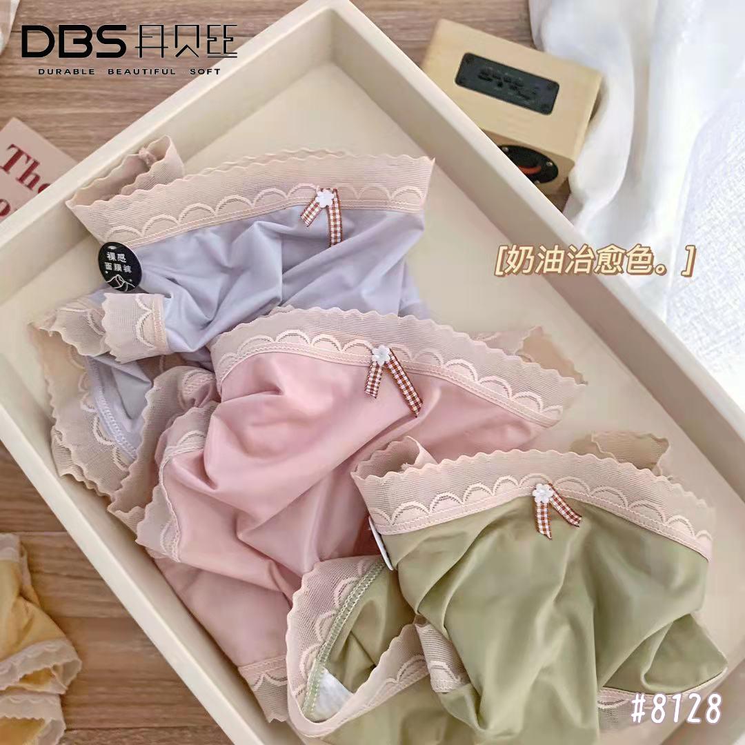 冰丝裸感面膜裤～95克超薄漂飞精致贴身小蕾丝少女心爆棚女式内裤