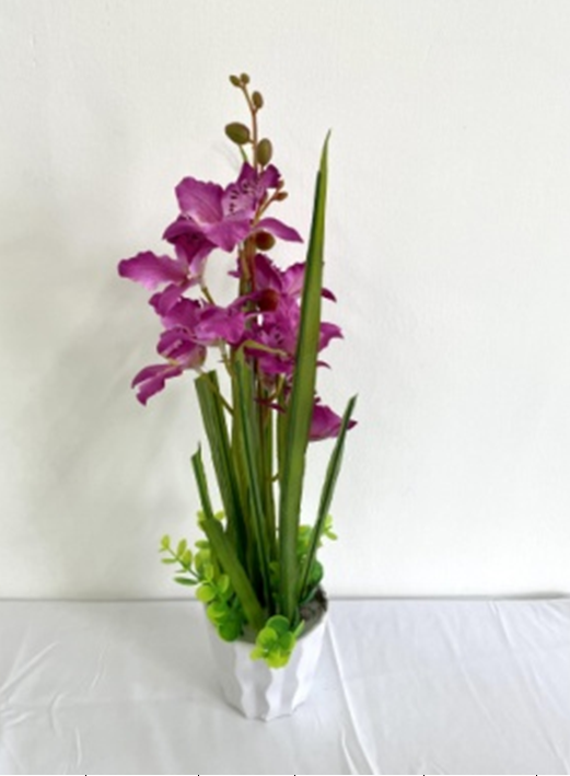 2021新款仿真盆栽 假花盆景 室内橱窗桌面茶几摆件装饰品