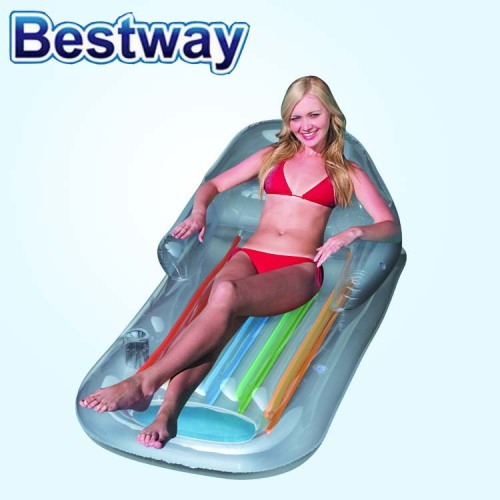 Bestway 43028充气水上玩具座椅单人浮排休闲椅