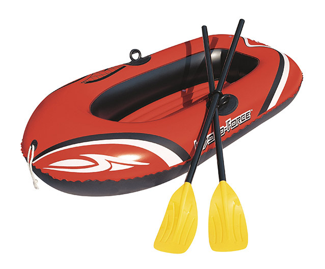 Bestway61078单人加厚充气船橡皮艇皮划艇皮筏艇气垫船