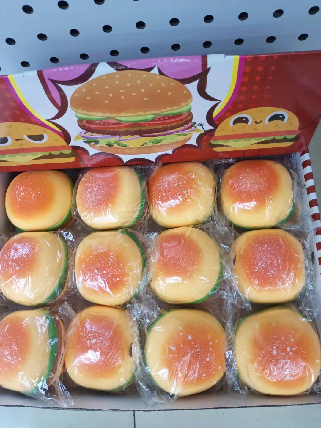 汉堡捏捏乐减压球