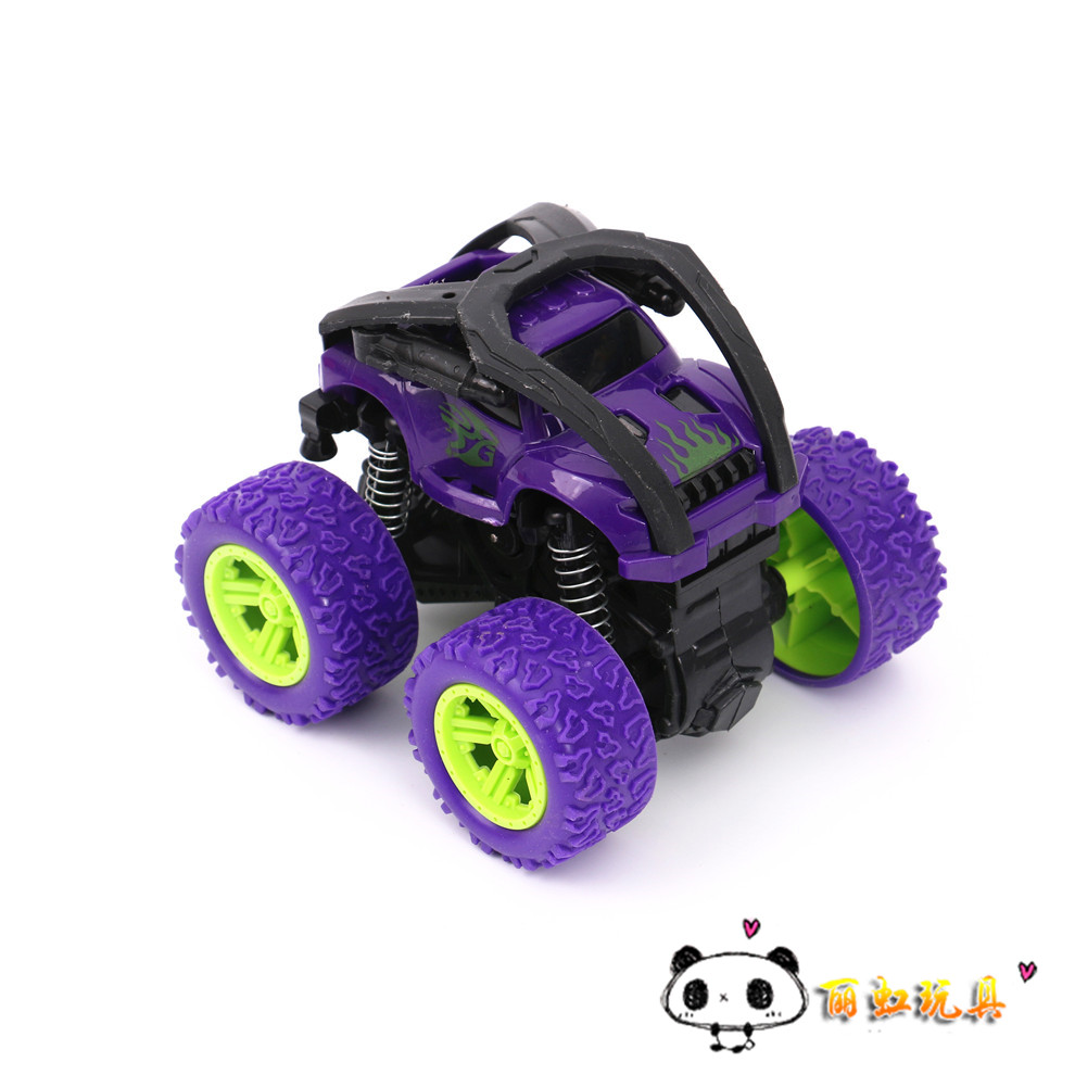 儿童玩具车惯性四驱越野车防震避震男孩仿真玩具特技汽车模型