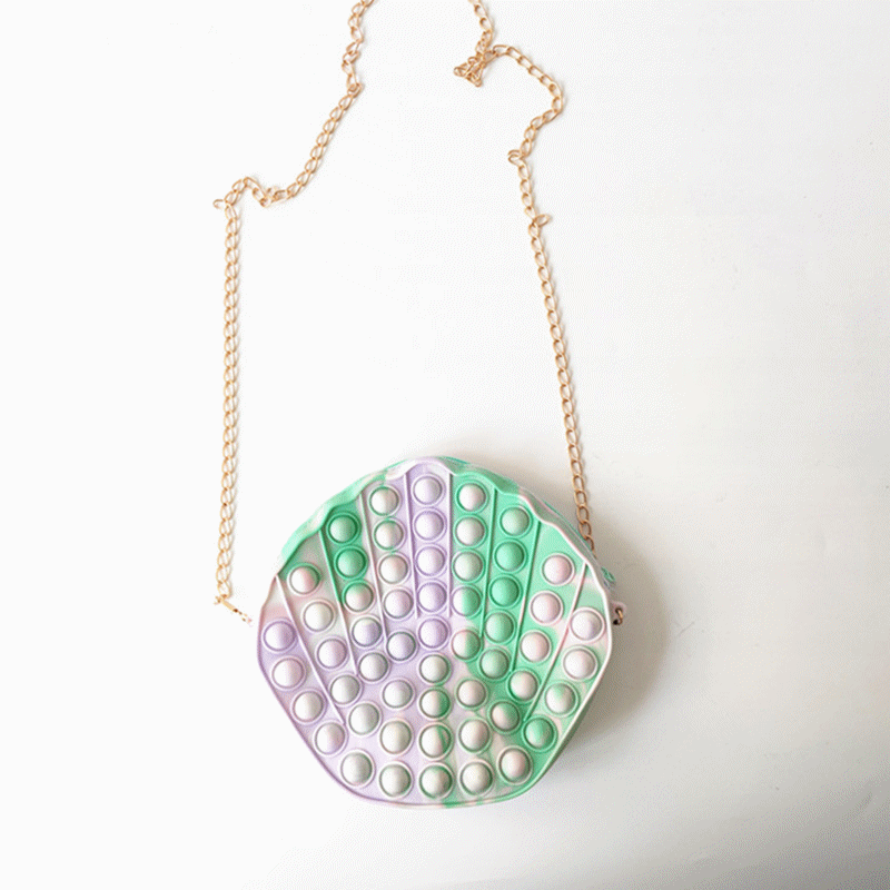 灭鼠先锋包包减压指尖泡泡乐儿童硅胶斜跨包双肩背包跨境专供