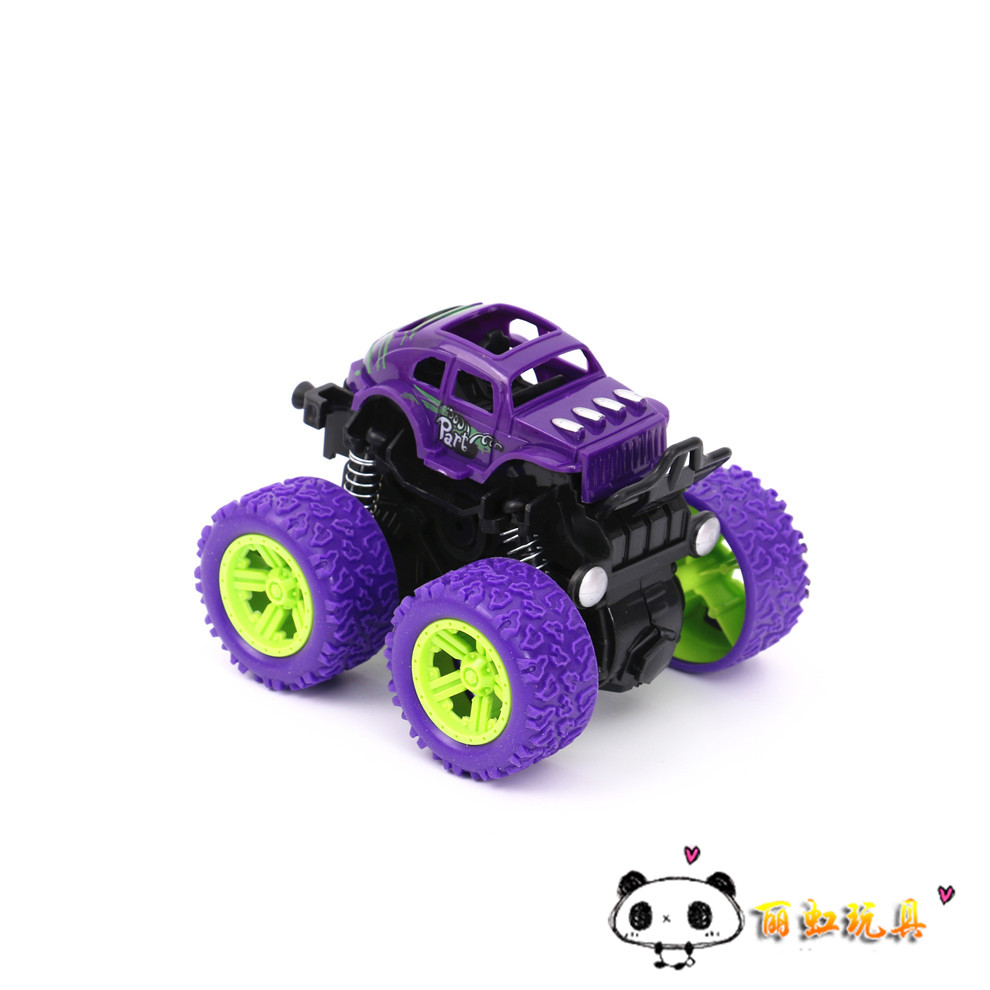四驱特技惯性越野车儿童玩具仿真男孩模型抗摔玩具车