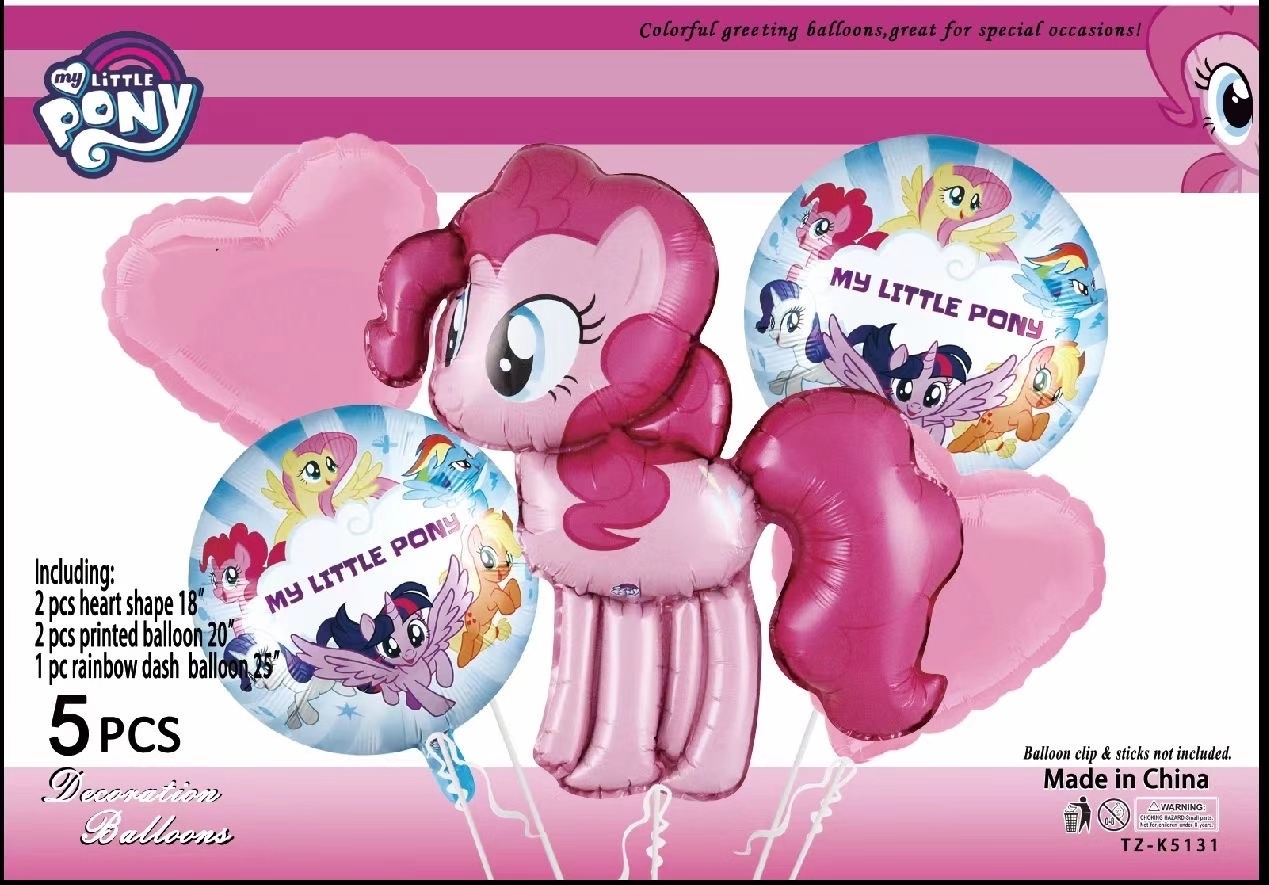 独角兽套装系列气球组合儿童梦幻飞马独角兽婚礼铝膜气球生日布置