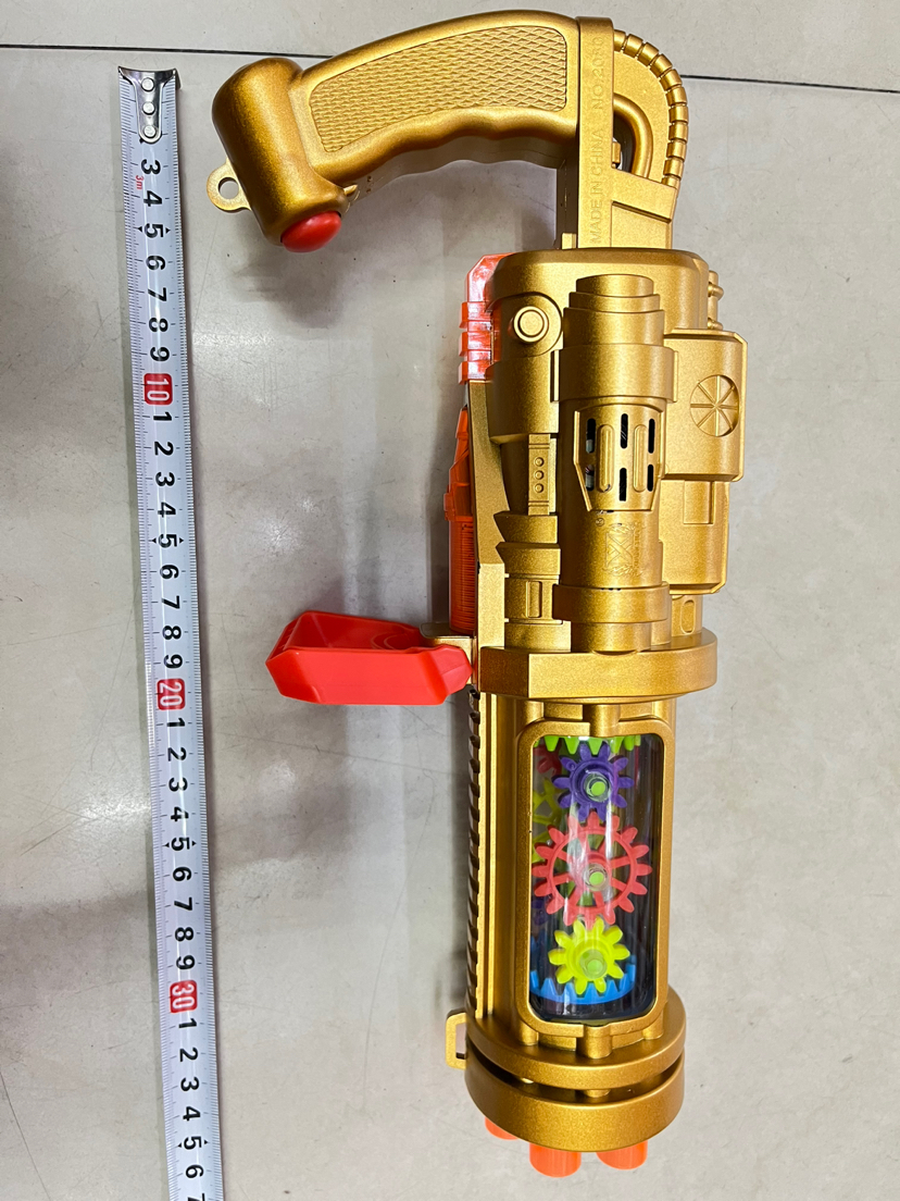 新款电动喷漆加特林齿轮机枪opp袋包装