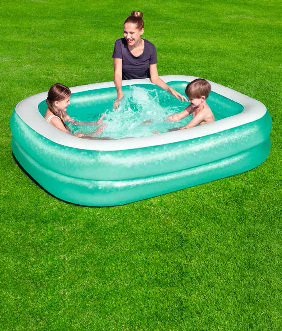 Bestway54005游泳池超大号家用充气戏水池支架加厚游泳桶