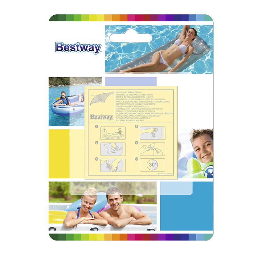 Bestway 62068 强力修补纸 修补片