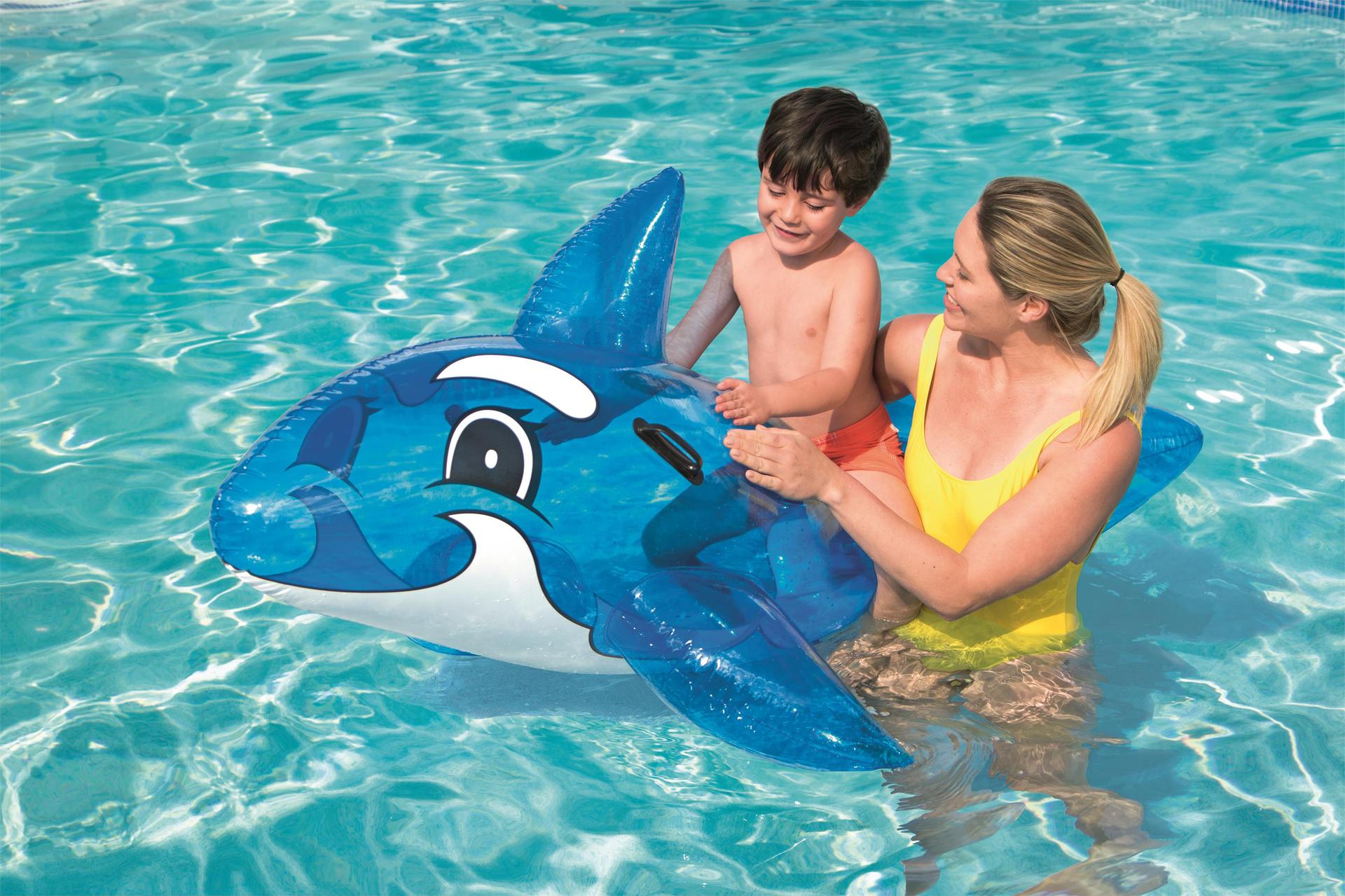 Bestway 41037 鲸鱼坐骑儿童游泳圈充气玩具