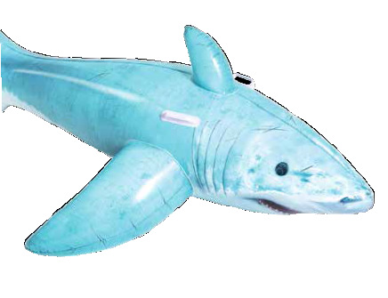 Bestway41405 充气鲨鱼坐骑 水上玩具鲨鱼充气浮排