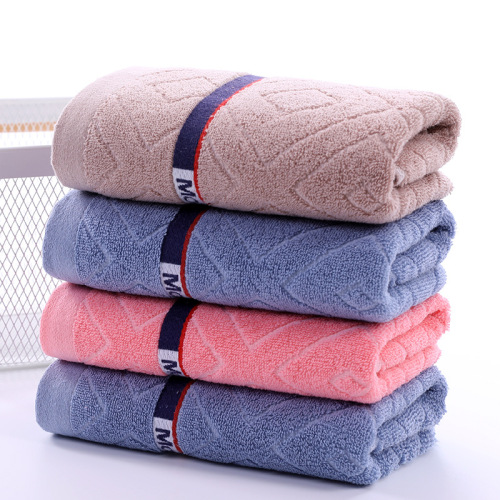 40*90 Big Three Bath Towel Lengthened Thick Cotton Sports Towel Sweat-Absorbent Soft Absorbent Bath Wholesale Towels