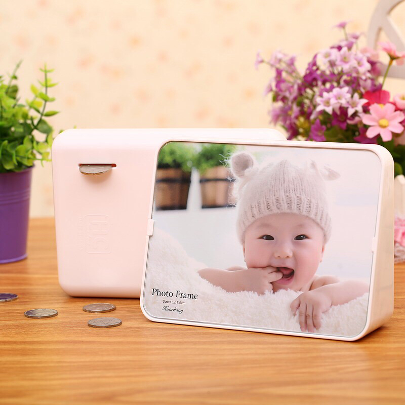 相框画框 浩涛相框HT-HC7732储钱罐7寸相框