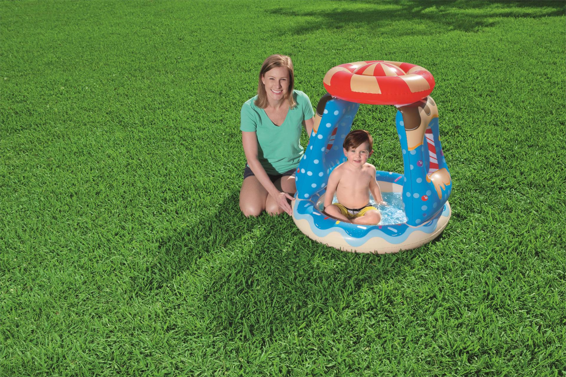 Bestway 52270  糖果遮阳棚水池 戏水池 游泳池 充气水池