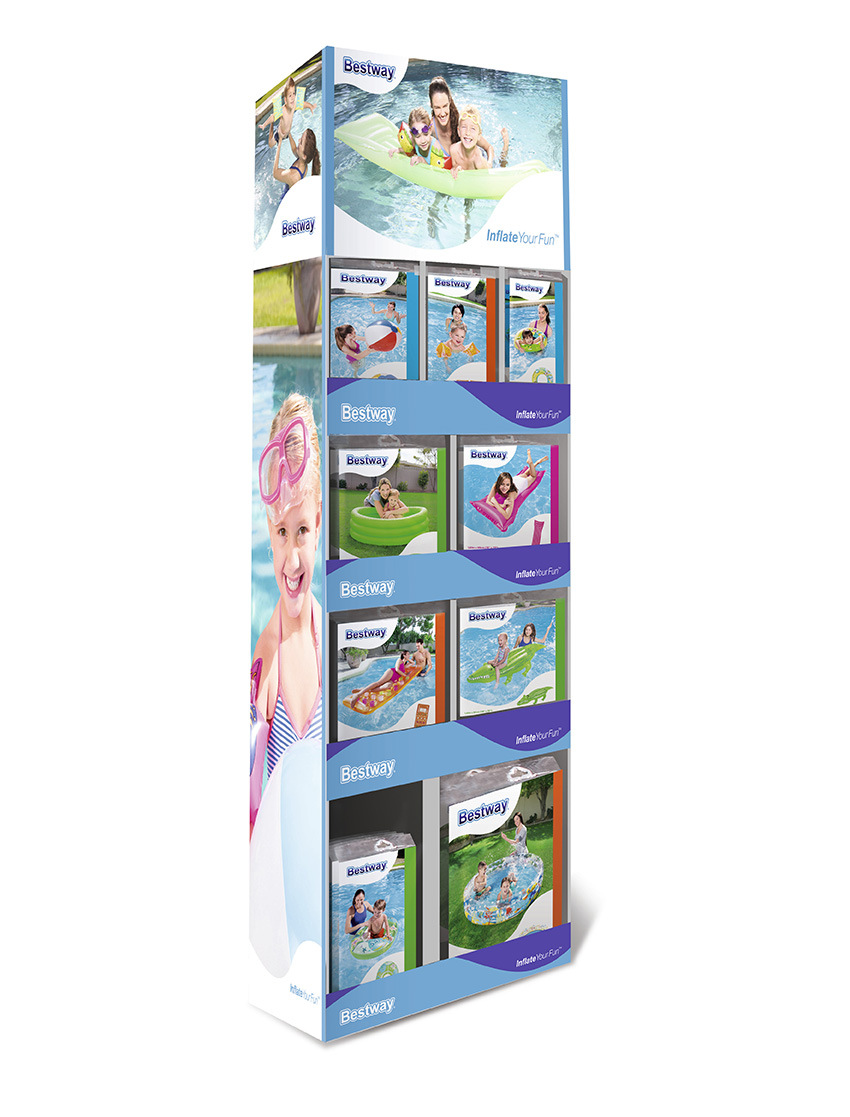 Bestway 30001 充气玩具展示架套装 水上充气玩具