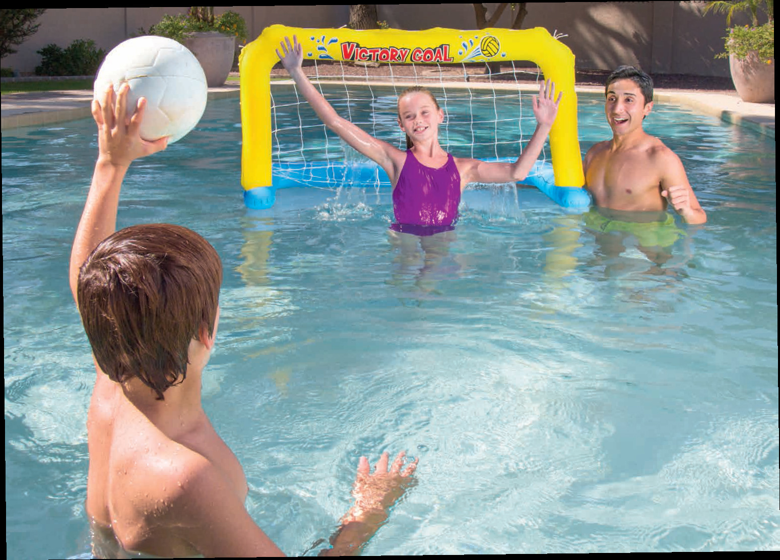 Bestway52123儿童乐园环保游乐场充气61CM水上球门