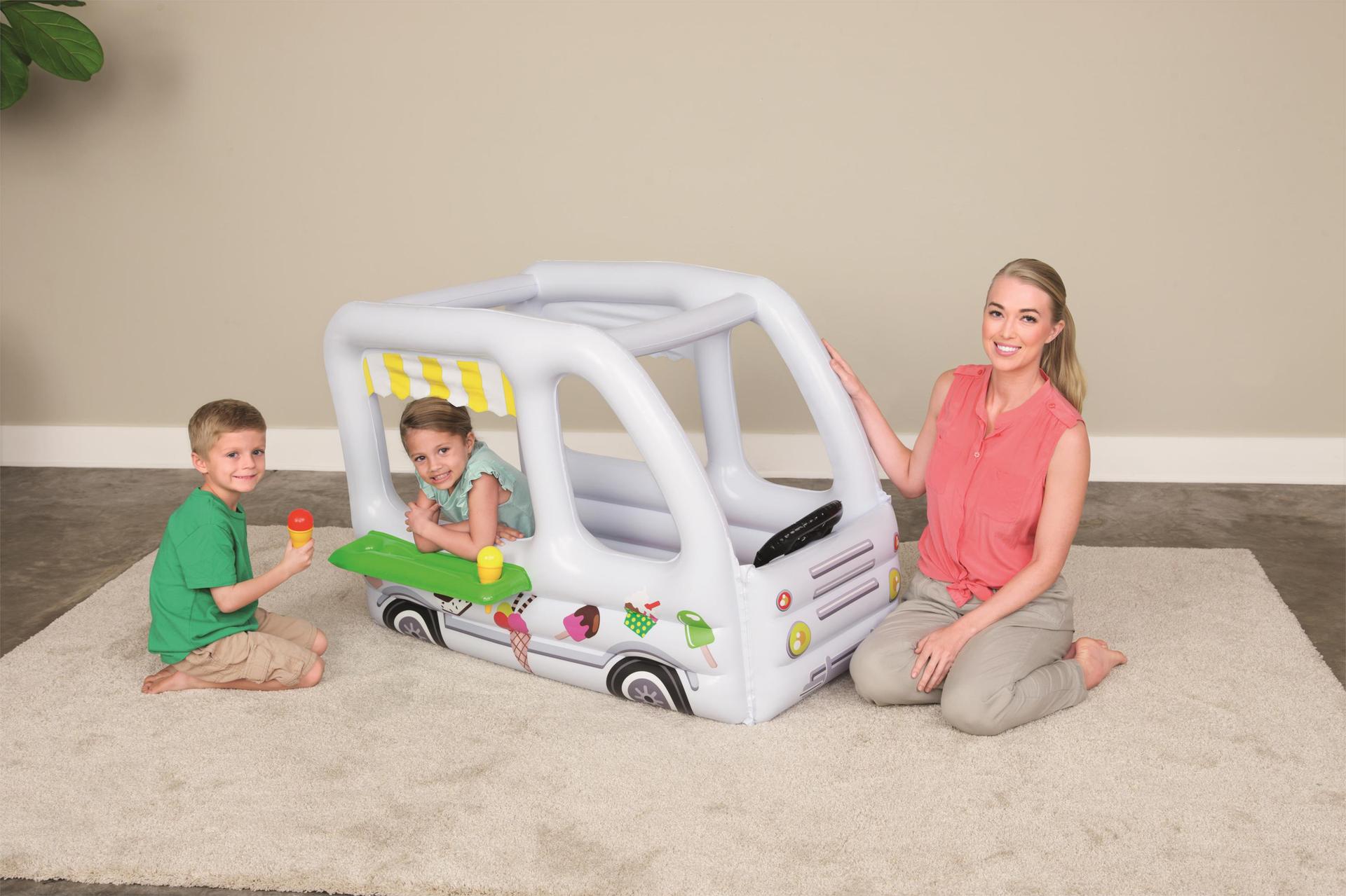 Bestway 52268 冰淇淋车球屋  充气玩具 玩具屋