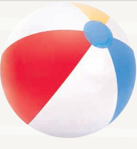 Bestway31022 61cm沙滩球 波波球充气球海洋球 游泳戏水球