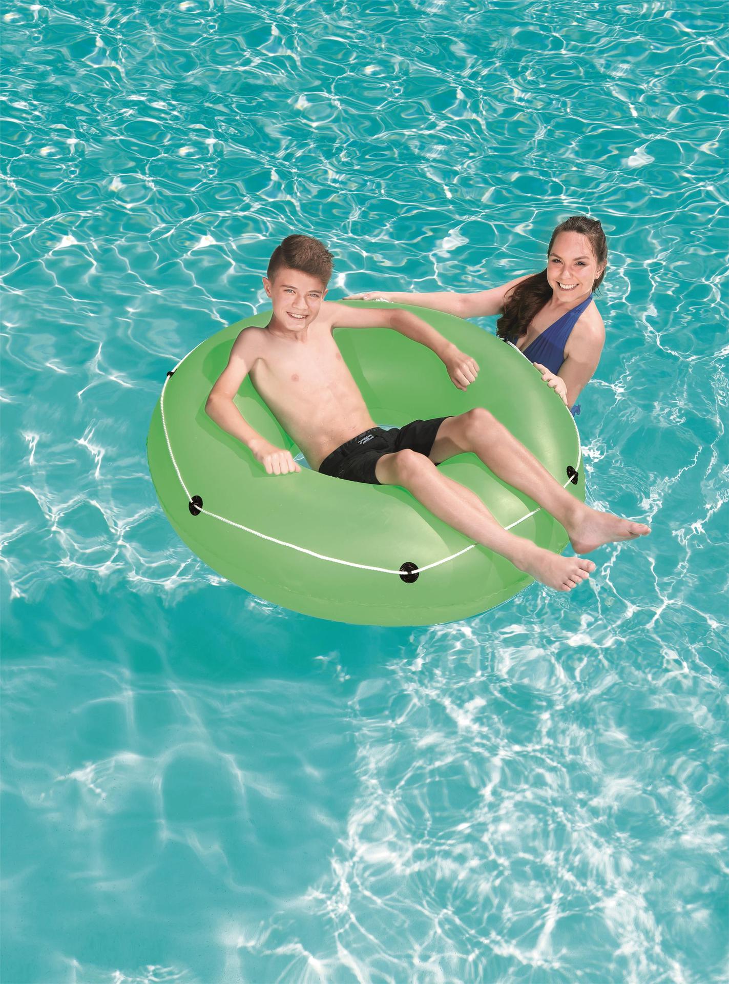 Bestway36120 1.19m雾状绳圈婴儿座圈儿童坐圈游泳圈水上充气玩具