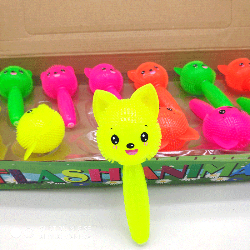 解压神器捏捏叫闪光棒捏捏乐儿童发光玩具手柄夜市摆地摊货源