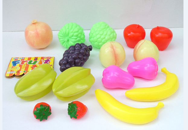 仿真水果蔬菜模型套装塑料假水果摆件摆设装饰道具儿童早教具玩具
