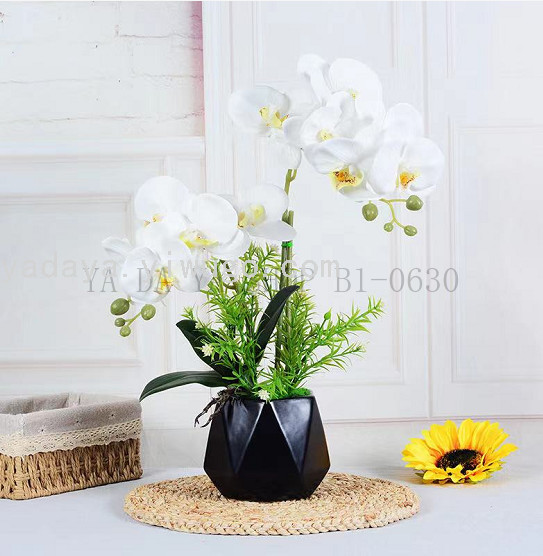 现代简约陶瓷花瓶咖啡厅花店展花花器软装家居饰品