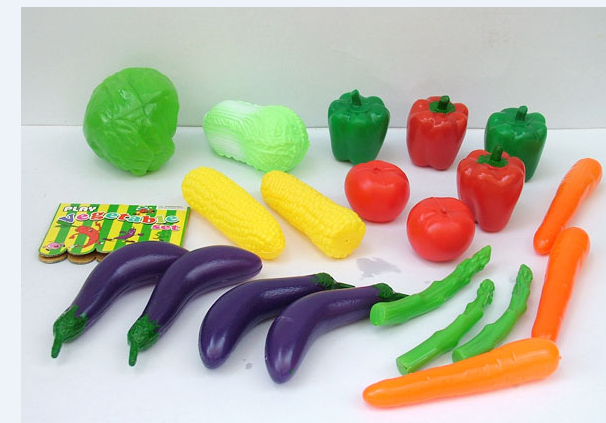 仿真水果蔬菜模型套装塑料假水果摆件摆设装饰道具儿童早教具玩具