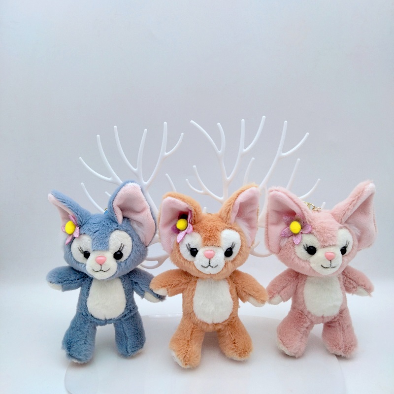 玲娜贝儿小狐狸挂件女孩包包挂饰玩偶娃娃钥匙扣毛绒玩具礼物批发