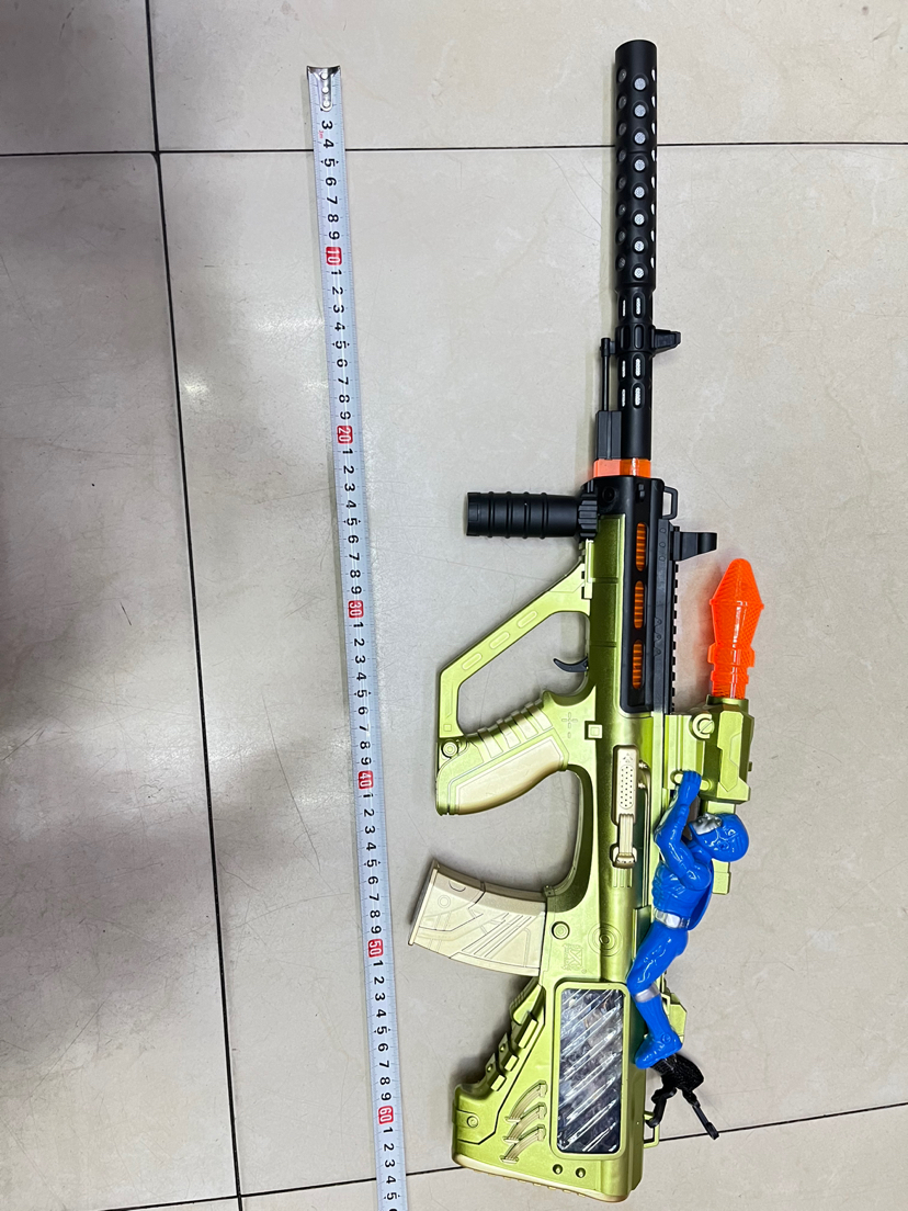 新款儿童电动语音枪玩具opp袋包装