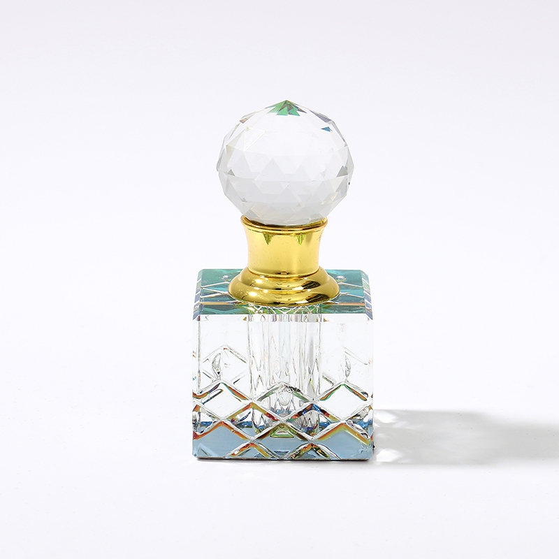 轻奢高档油瓶水晶滴管瓶香水分装瓶透明沉香精油包装logo制作批发