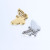 Spot Cross-Border Hot Selling Stainless Steel Mirror Creative Hollow Butterfly Ornament Accessories DIY Butterfly Pendant Pendant