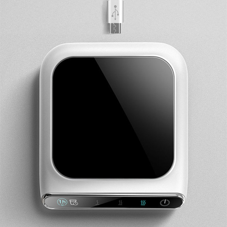 暖小白恒温杯垫55度智能数显触控加热保温垫冬季礼品