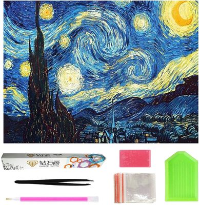 源头工厂批发钻石画diy儿童跨境外贸专供现货外销地摊一件代发