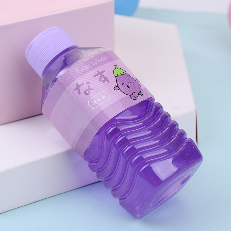 新款矿泉水瓶 透明假水 不粘手饮料瓶装假水 马尔代夫瓜儿胶 DIY