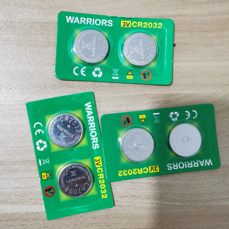 凯西花房cr2032纽扣电池电子产品遥控器蜡烛灯玩具3V锂锰扣式电池